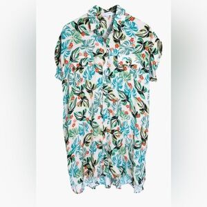 NWT Lost and Wander Seascape Cover Up Dress Top XS-S